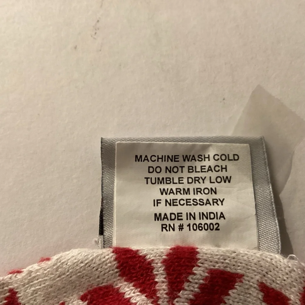 Jingles&Joy seasonal throw, 100% cotton